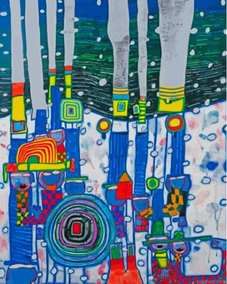 944 blue blues by hundertwasser painting by numbers.jpeg