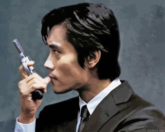 A bittersweet life movie character painting by numbers.jpeg