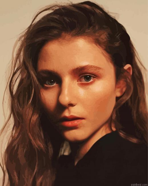 Actress thomasin mckenzie painting by numbers.jpeg