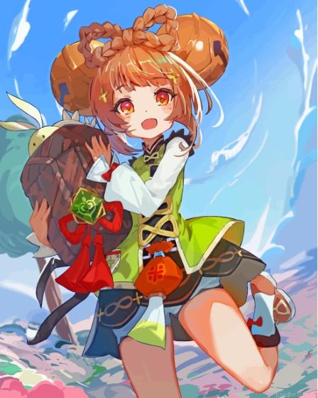 Adorable yaoyao painting by numbers.jpeg