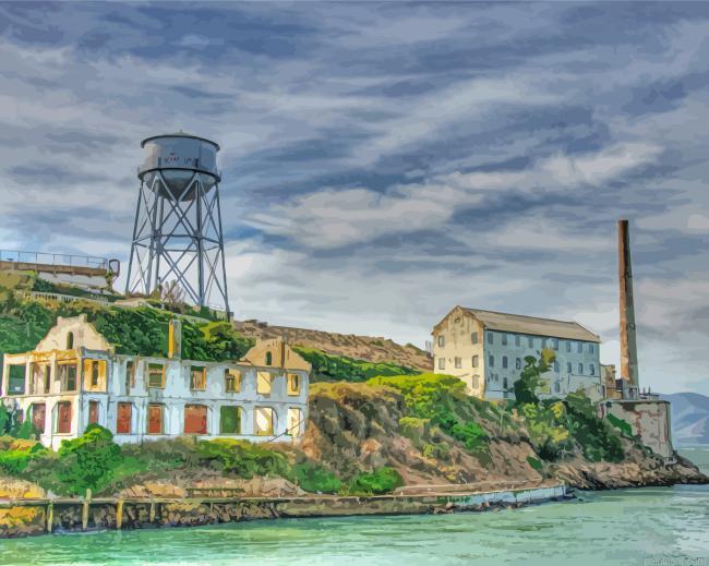 Aesthetic alcatraz island painting by numbers.jpeg