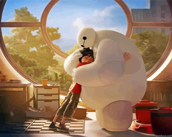 Aesthetic baymax painting by numbers.jpeg