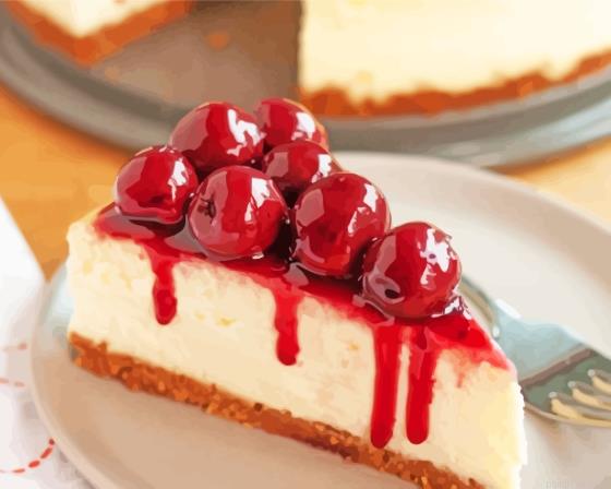 Aesthetic cheesecake painting by numbers.jpeg