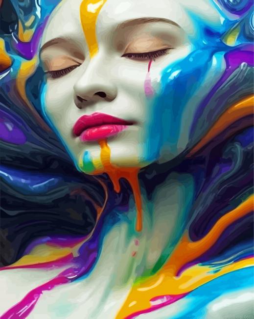 Aesthetic colorful splatter woman painting by numbers.jpeg