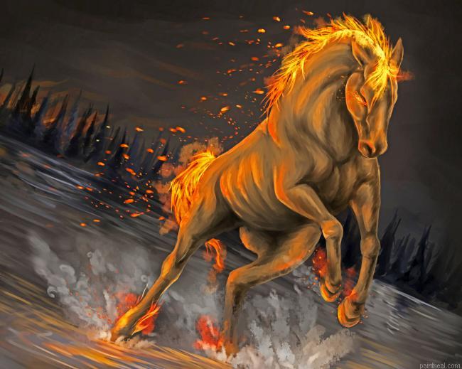 Aesthetic firehorse painting by numbers.jpeg