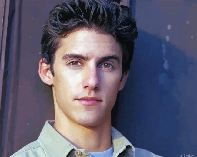 Aesthetic milo ventimiglia painting by numbers.jpeg