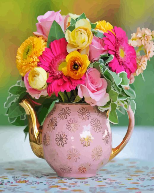Aesthetic teapot flowers painting by numbers.jpeg
