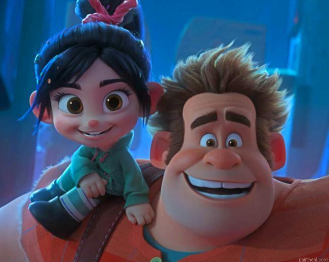 Aesthetic wreck it ralph painting by numbers.jpeg