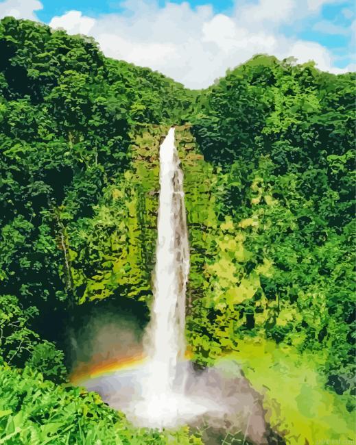 Akaka falls big island hawaii painting by numbers.jpeg