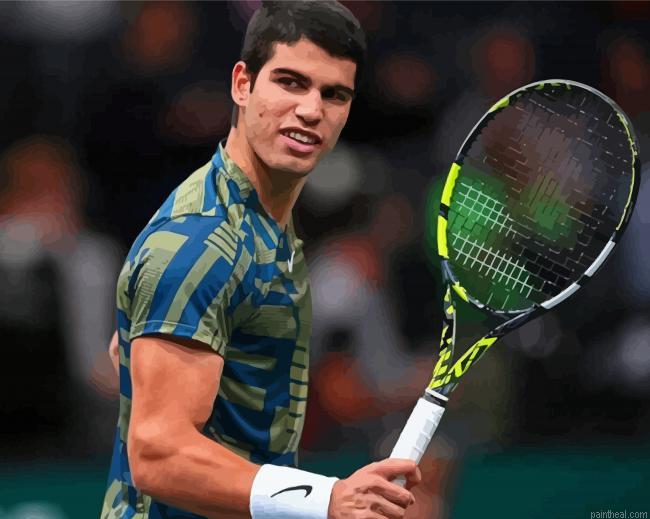 Alcaraz tennis painting by numbers.jpeg
