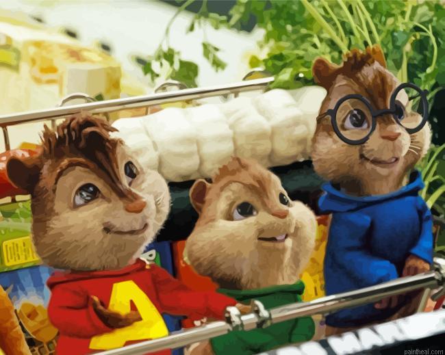 Alvin and the chipmunks movie painting by numbers.jpeg