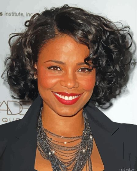 American actress sanaa mccoy lathan painting by numbers.jpeg