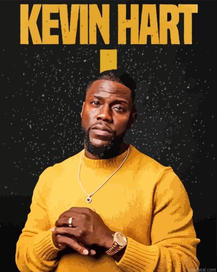 American comedian kevin hart painting by numbers.jpeg