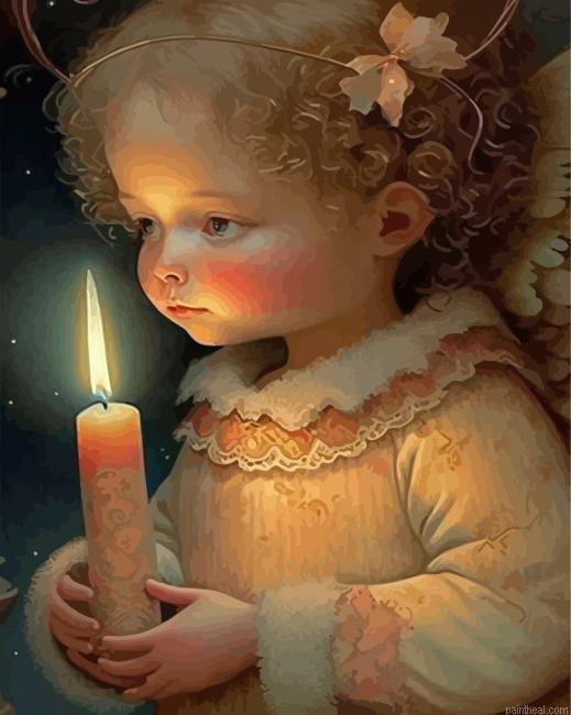 Angel baby girl painting by numbers.jpeg