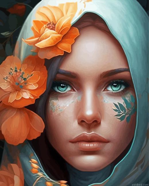 Arab lady painting by numbers.jpeg