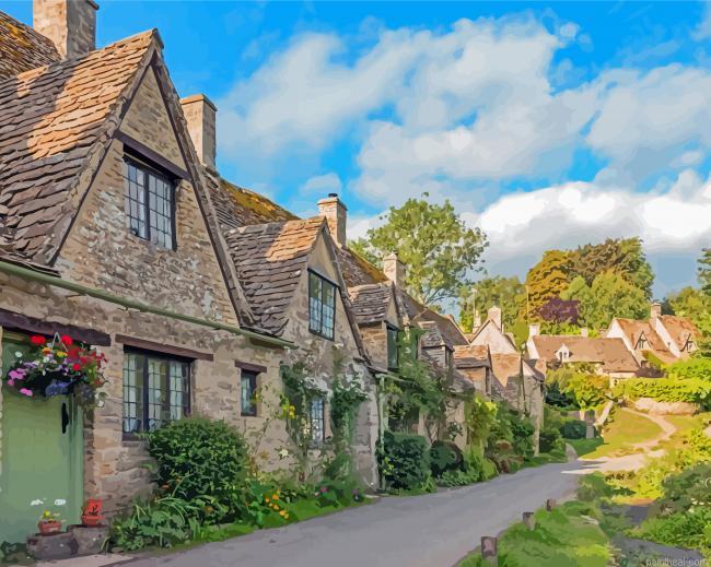 Arlington row buford buildings painting by numbers.jpeg