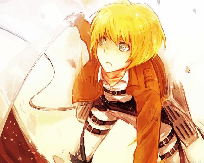 Armin arlert aot painting by numbers.jpeg