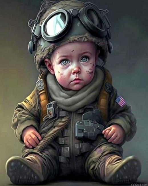 Army boy painting by numbers.jpeg