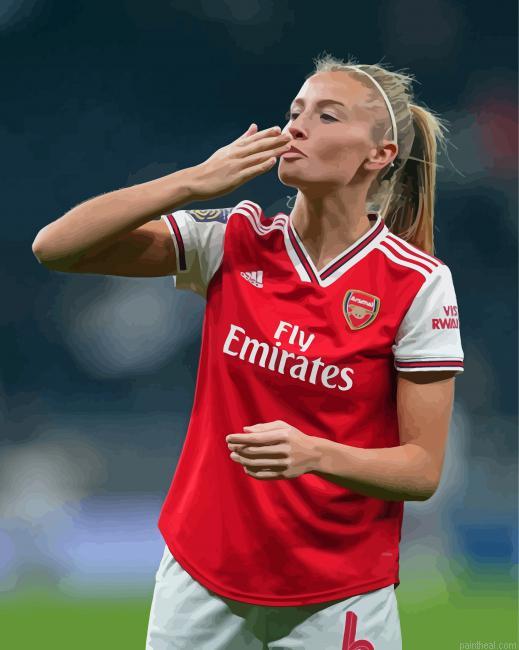 Arsenal woman painting by numbers.jpeg