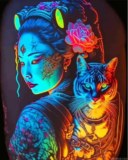 Asian lady and tiger painting by numbers.jpeg