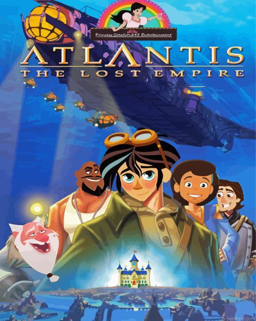 Atlantis the lost empire movie painting by numbers.jpeg