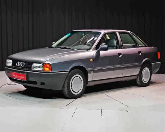 Audi 80 car vehicle painting by numbers.jpeg