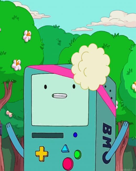 Bmo cartoon character painting by numbers.jpeg