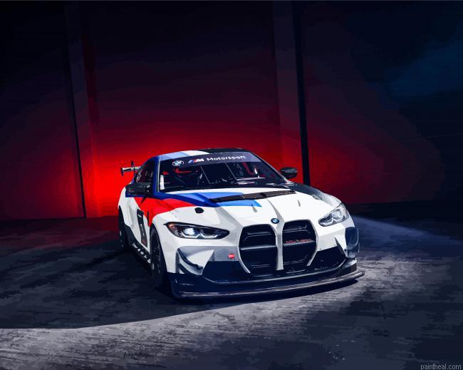 Bmw m4 car painting by numbers.jpeg