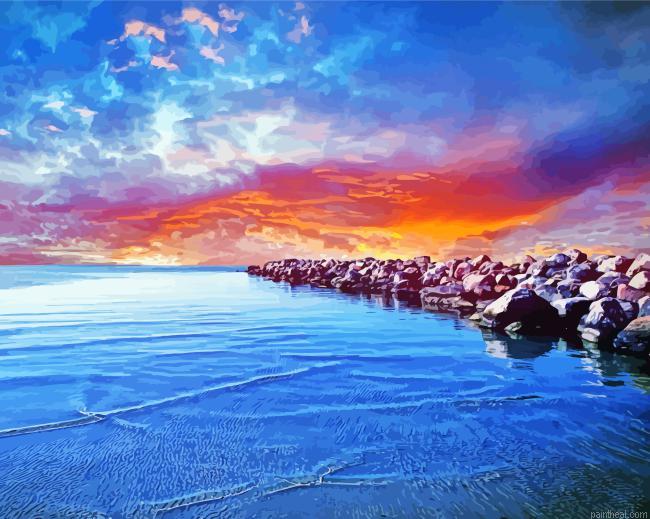 Baltic sea sunset painting by numbers.jpeg