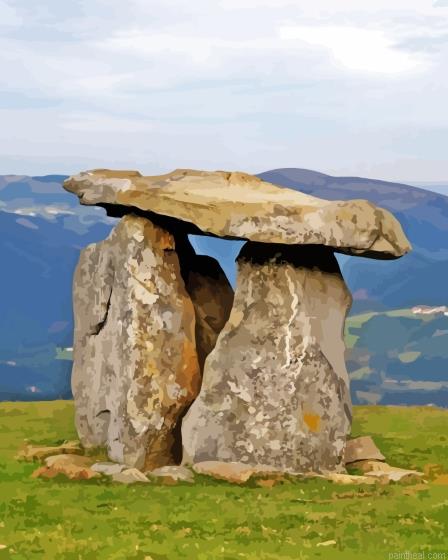 Basque country dolmen of merilles painting by numbers.jpeg