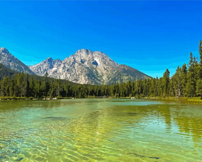 Beautiful view of jackson lake painting by numbers.jpeg