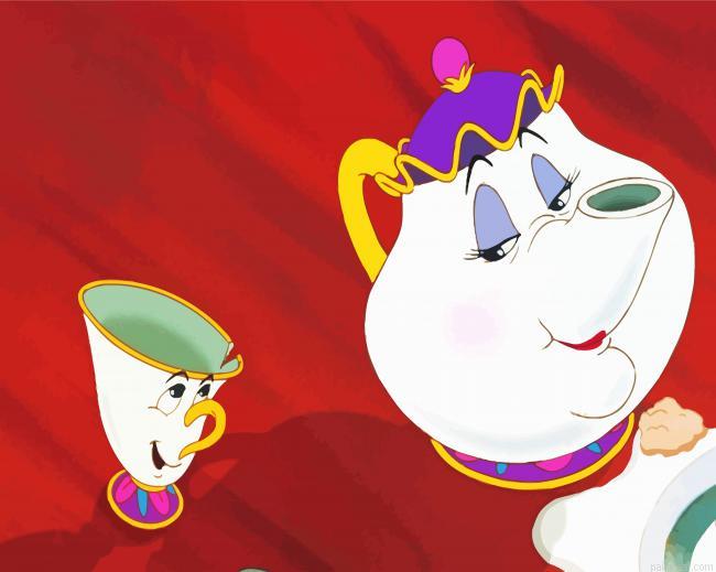 Beauty and the beast chip dessert painting by numbers.jpeg