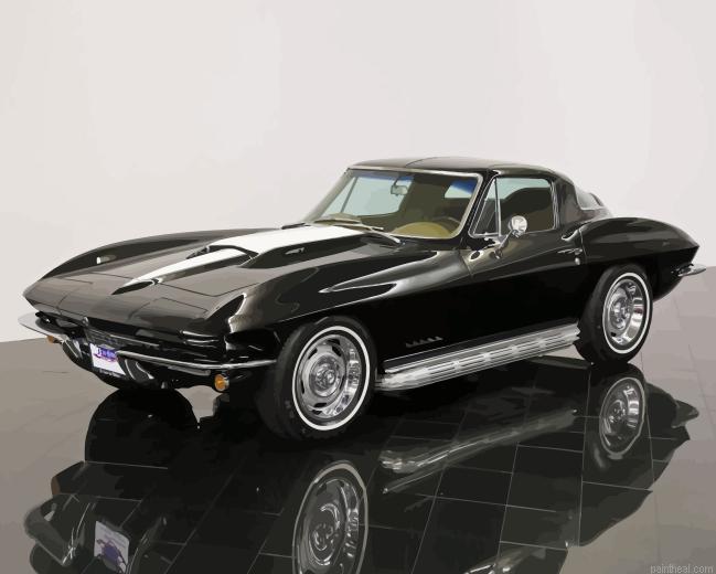 Black 67 stingray painting by numbers.jpeg