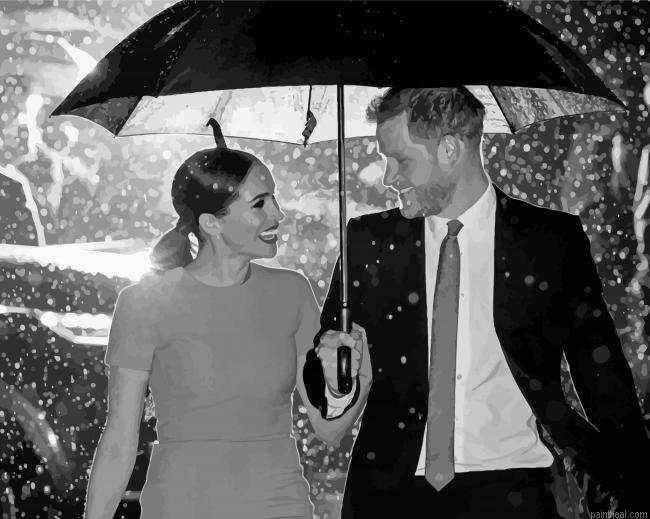 Black and white harry and meghan painting by numbers.jpeg