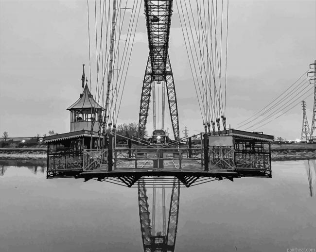 Black and white transporter bridge painting by numbers.jpeg