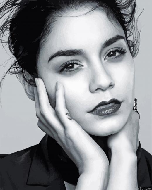 Black and white vanessa hudgens painting by numbers.jpeg