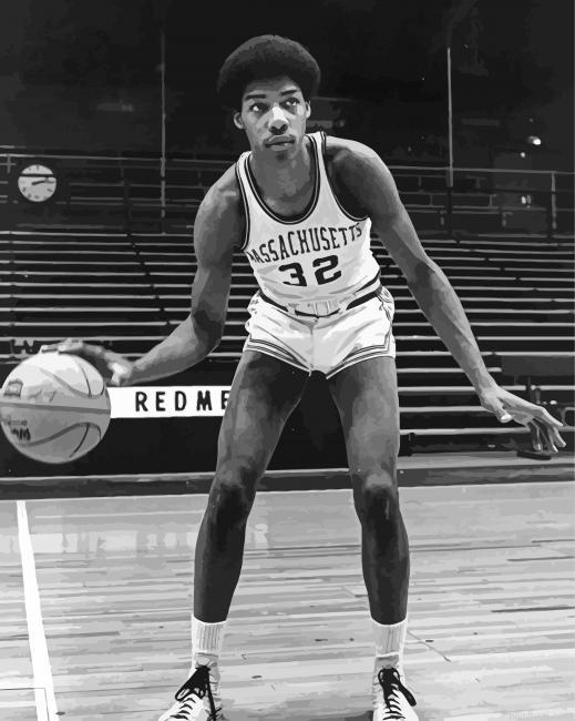 Black and white young dr j painting by numbers.jpeg