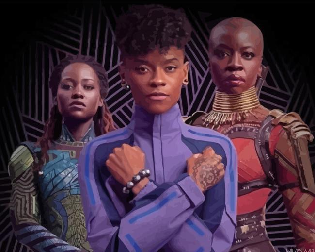 Black panther wakanda forever painting by numbers.jpeg