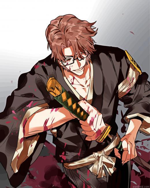 Bleach sosuke aizen painting by numbers.jpeg