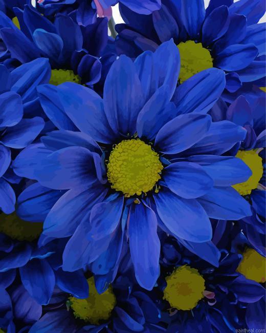Blue daisies painting by numbers.jpeg