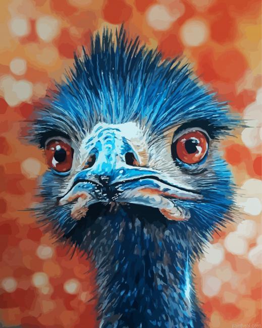 Blue emu bird painting by numbers.jpeg