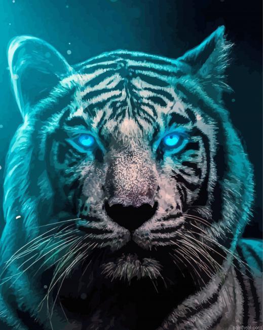 Blue eyes tiger painting by numbers.jpeg
