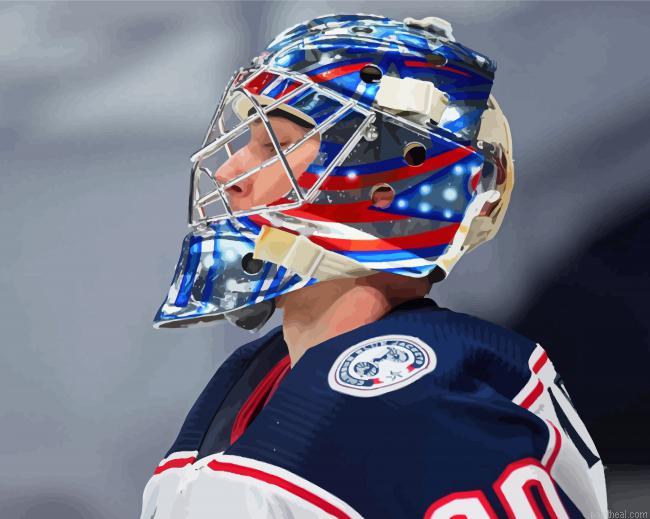 Blue jackets goalie elvis merzlikins painting by numbers.jpeg