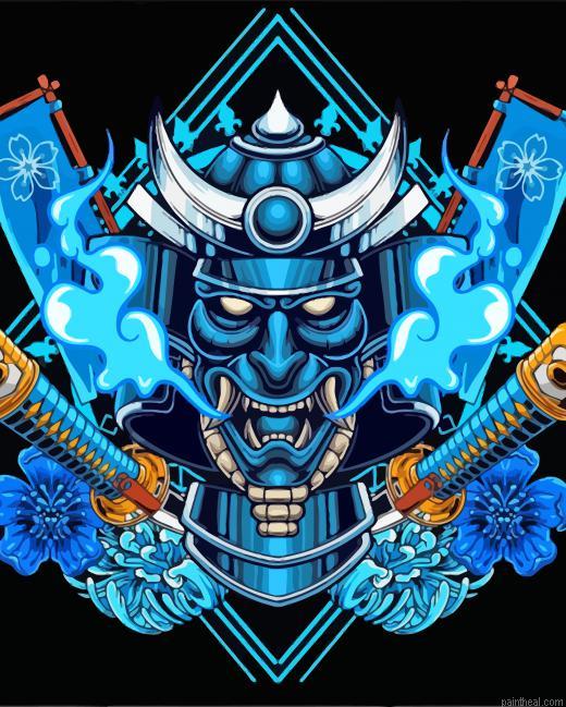 Blue ronin samurai painting by numbers.jpeg