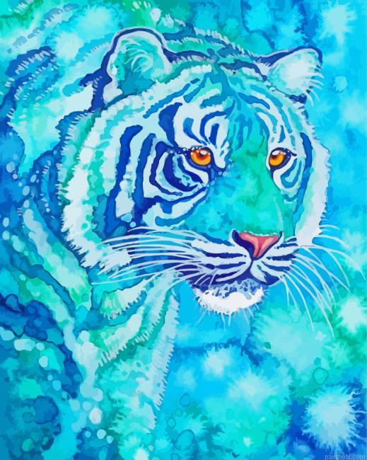 Blue tiger art painting by numbers.jpeg