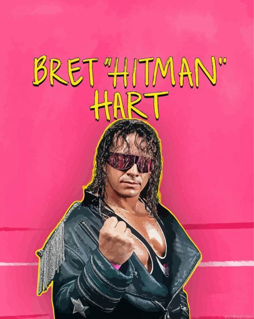 Bret hitman hart poster painting by numbers.jpeg