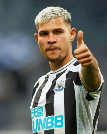 Bruno guimaraes footballer painting by numbers.jpeg