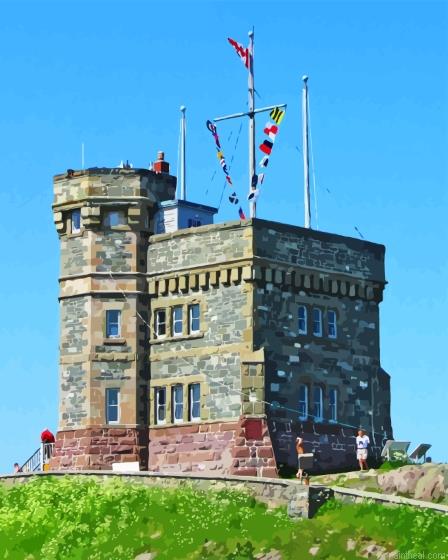 Cabot tower signal hill national historic site painting by numbers.jpeg