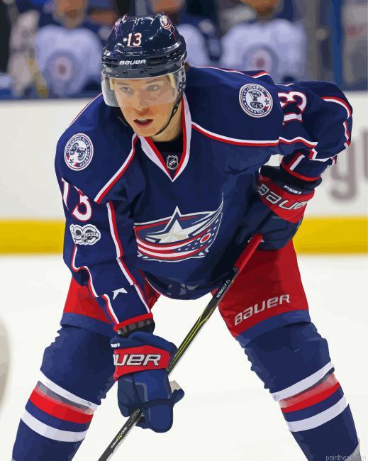 Cameron atkinson columbus blue jackets painting by numbers.jpeg