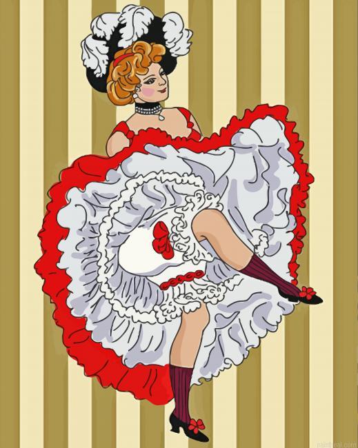 Can can dancers art painting by numbers.jpeg